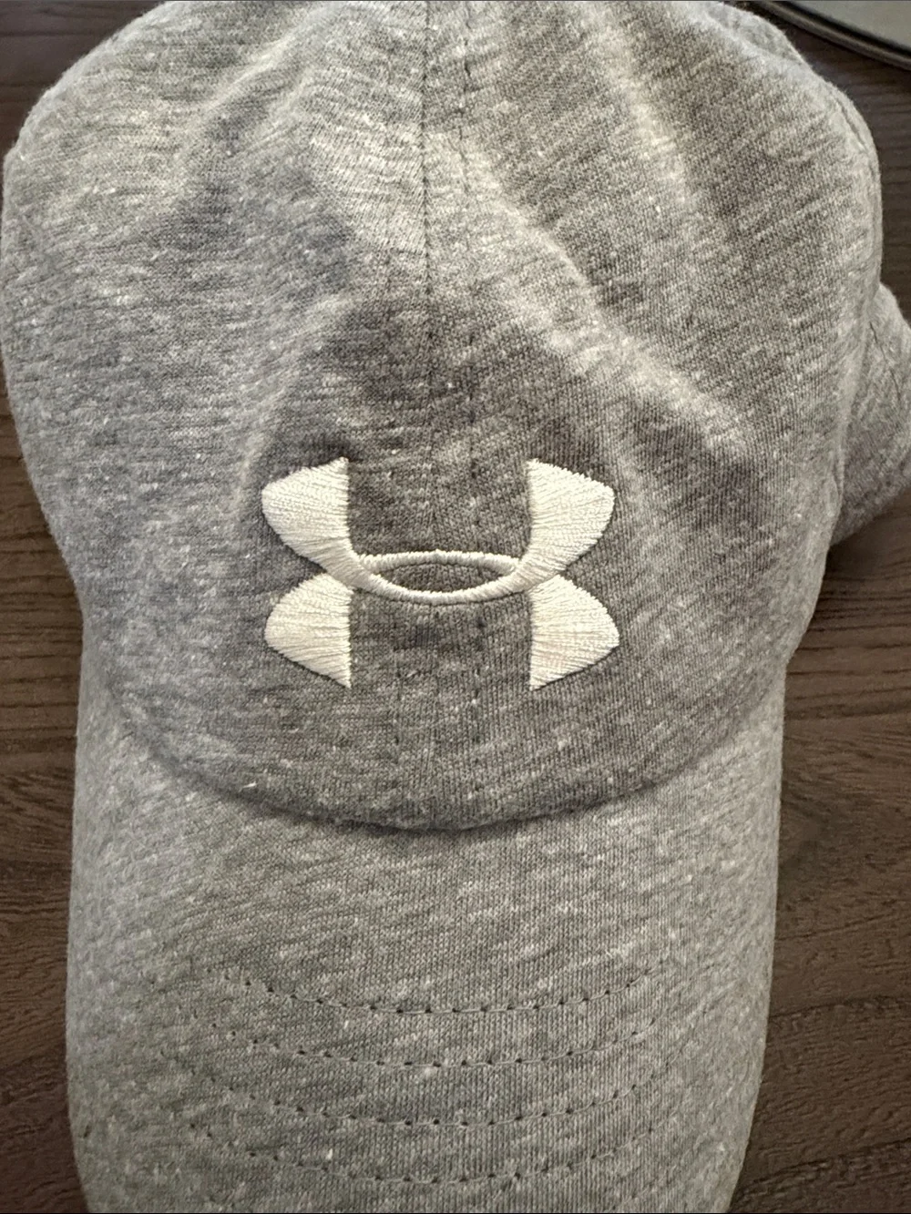 Under Armour Women’s Gray Logo Baseball Cap